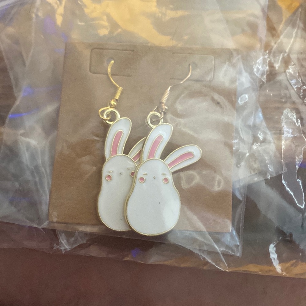 Rabbit earrings